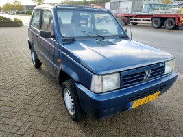 Fiat panda 1000 1992 blauw, open dak (3)